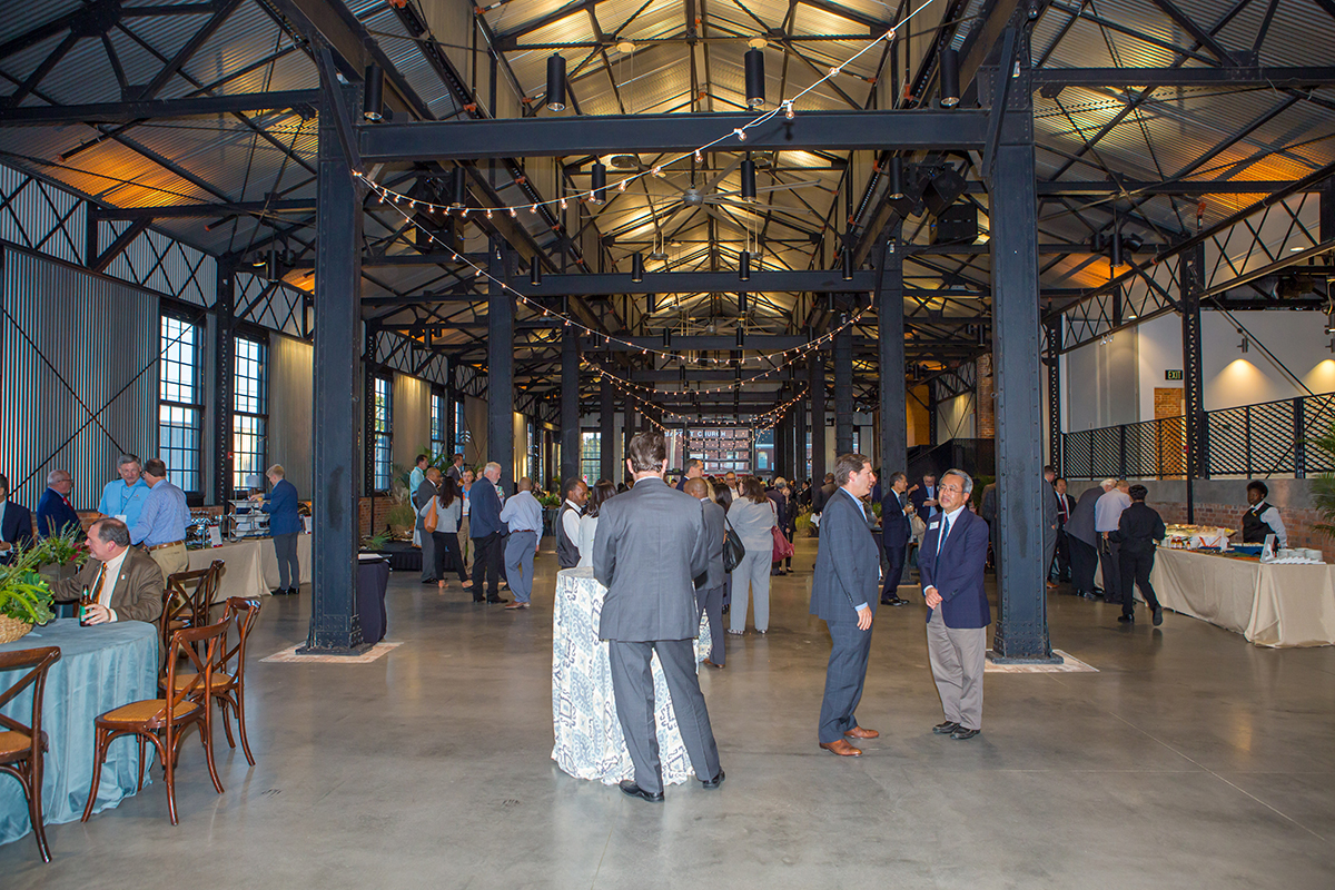 The Metal Building Reception